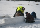 Week-end igloo éclaireurs et pionniers 2016