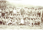 Sans doute la première photo du groupe (191?)